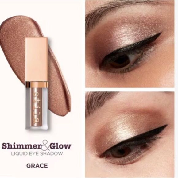 STILA - 🎉HP🎉 NWT - Shimmer & Glow Liquid Eye Shadow/“Grace”/Product Unopened - Picture 2 of 10